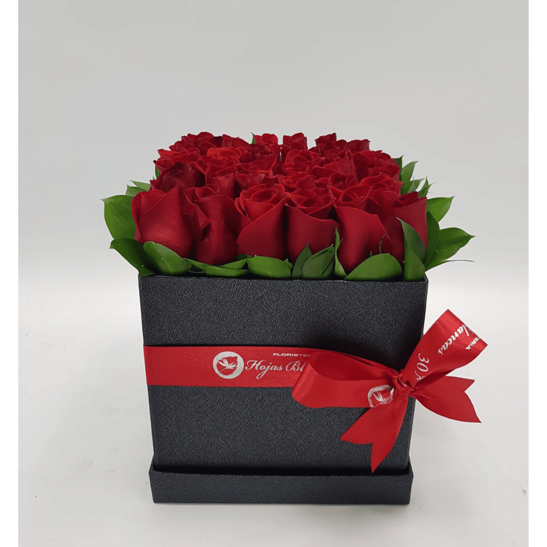 Caja De Lujo CD020 🌷 Floristería Hojas Blancas